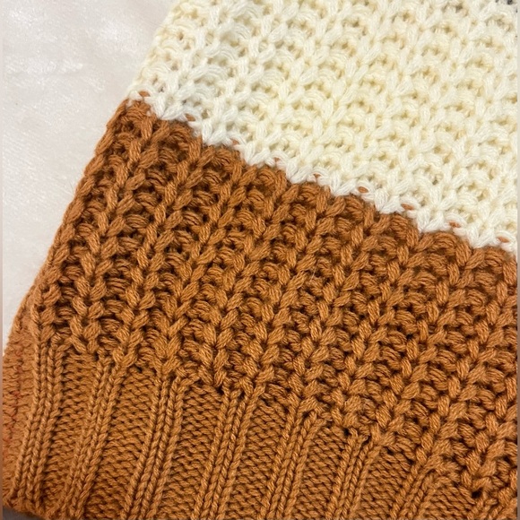 Hem & Thread Striped Multicolor Women's Fall Autumn Cozy Sweater Size Large - Picture 13 of 16